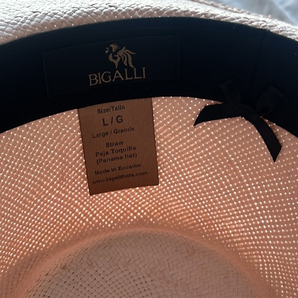 ** BAGALLI HATS - Tessa Panama Straw Hat - Picture 5 of 9